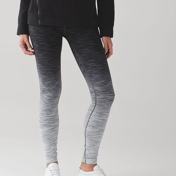 Lululemon Wunder Under High Rise Ombré Melange Tight - Picture 1 of 9